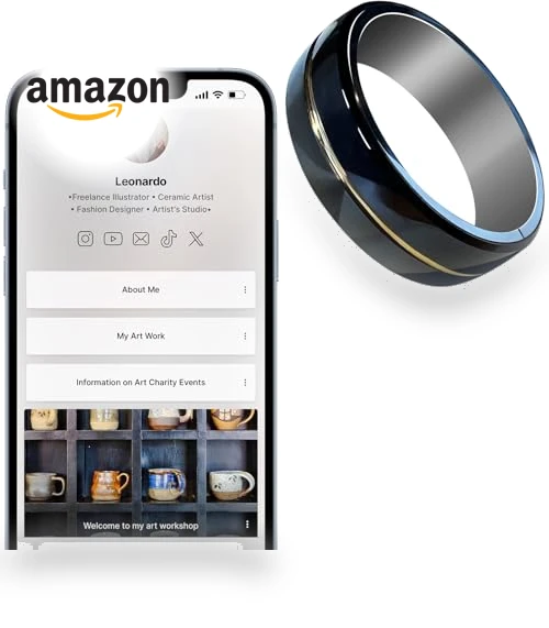 Digital Business Card NFC Ring — Smart Rings, itapring
