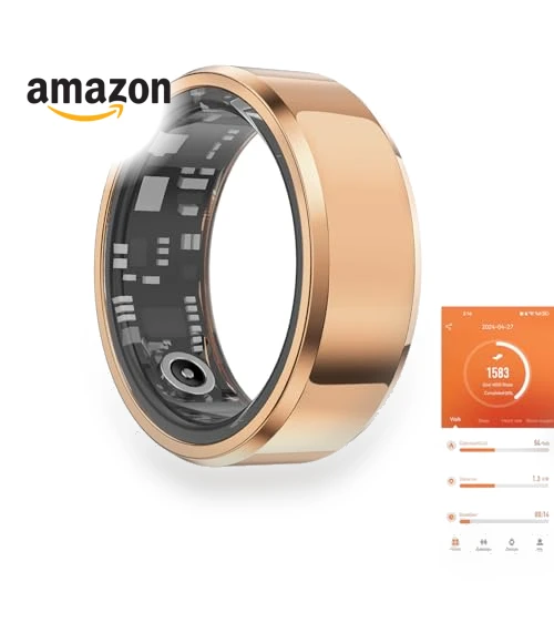 Fitness Tracker Smart Ring — Fitness & Activity Monitors, GenXenon
