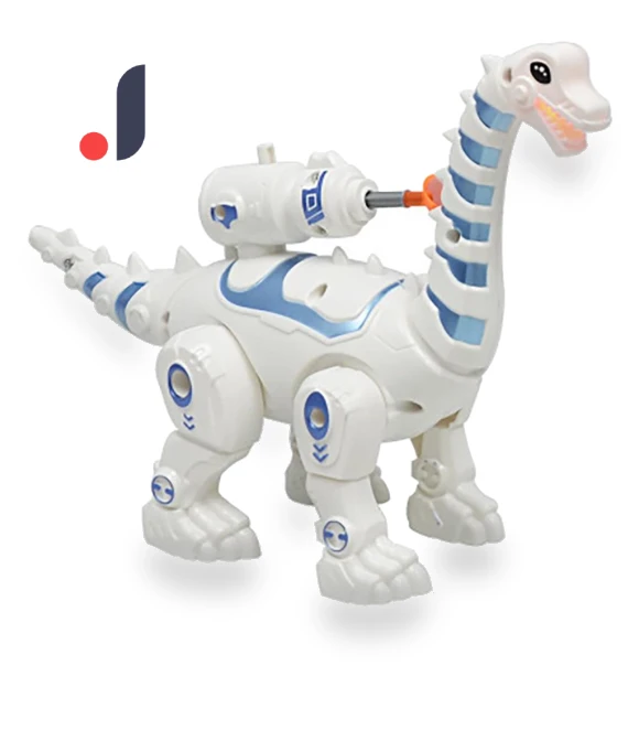 Intelligent Remote Control Walking Dinosaur Toy — Interactive Animal Companions, Ice Beauty