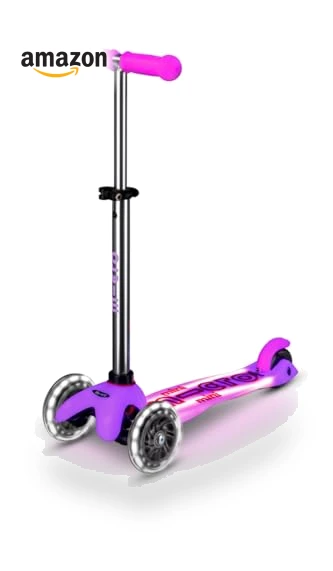 Mini Deluxe Glow Plus LED Scooter — Electric Vehicles, Micro