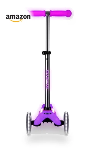 Mini Deluxe Glow Plus LED Scooter — Electric Vehicles, Micro