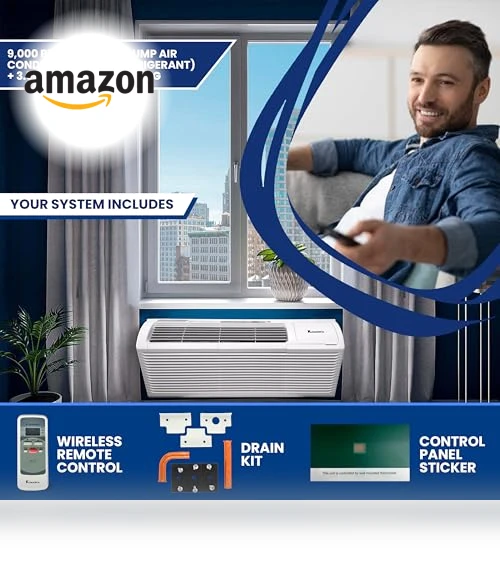 PTAC Heat Pump A/C with Electric Heater — Cooling Solutions, Klimaire