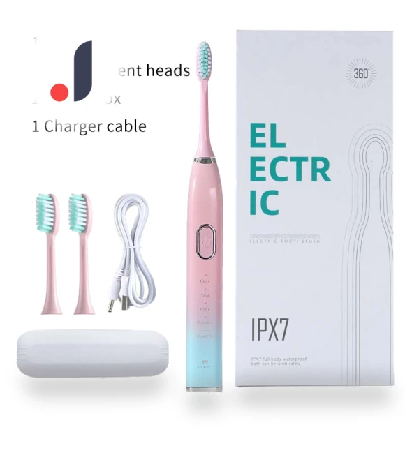 Smart Electric Sonic Toothbrush — Electric Toothbrush Heads, Light makeup