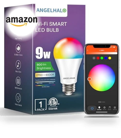 Smart Light Bulbs — LED, ANGELHALO
