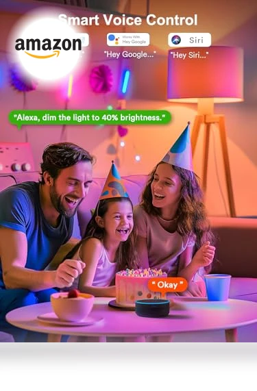 Smart Light Bulbs — LED, ANGELHALO