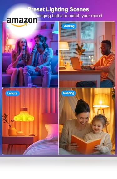 Smart Light Bulbs — LED, ANGELHALO