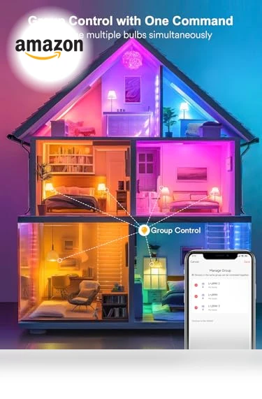 Smart Light Bulbs — LED, ANGELHALO