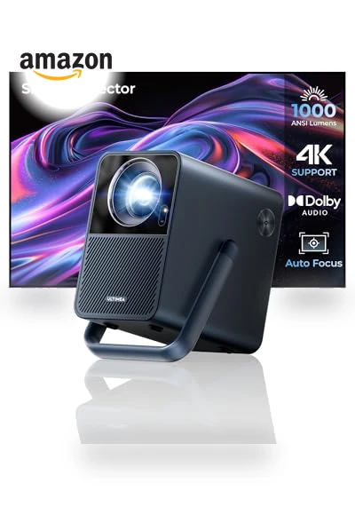 Smart Projector 4K Supported with Android TV — Home Theater Projectors, Ultimea