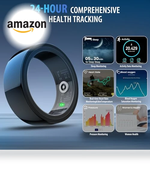 Smart Ring HealthTracker — Smart Rings, NUDZENI
