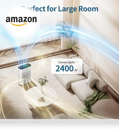 Smart WiFi Air Purifier — Activated Carbon Air Purifiers, ECOSELF