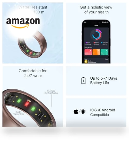 Ultra-Thin Titanium Smart Ring — Smart Rings, POBOVi