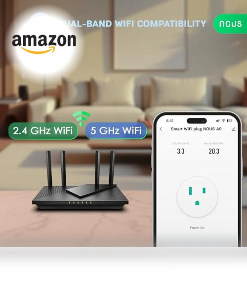 Wi-Fi Smart Plug — Smart Home Modules, NOUS