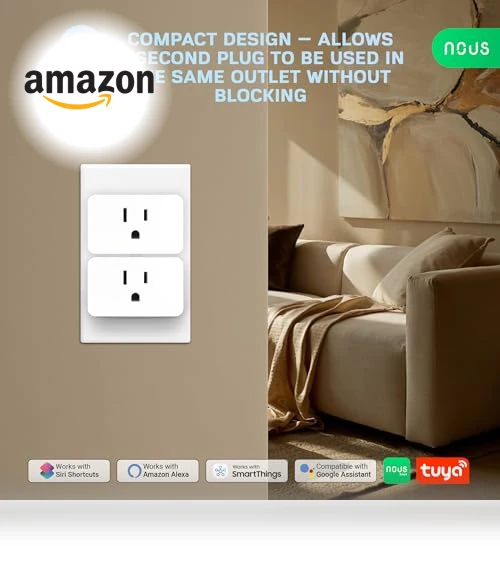 Wi-Fi Smart Plug — Smart Home Modules, NOUS