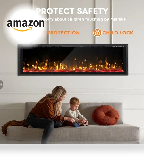 Wide-Screen Electric Fireplace Inserts — Electric Heating Solutions, Tornivk