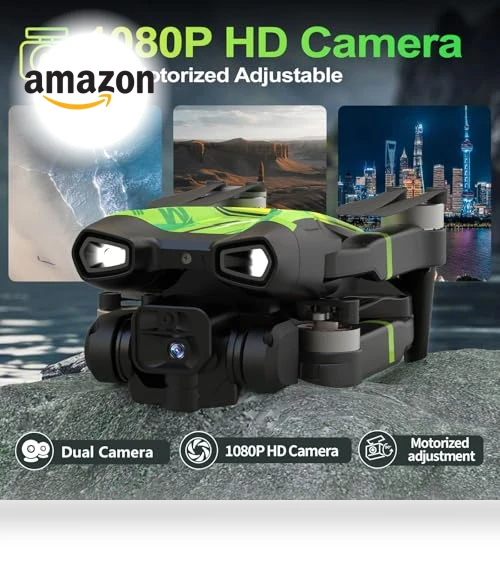 1080P Mini Drone with Brushless Motor — Drones, morlyrctooy