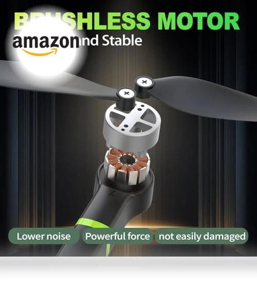 1080P Mini Drone with Brushless Motor — Drones, morlyrctooy