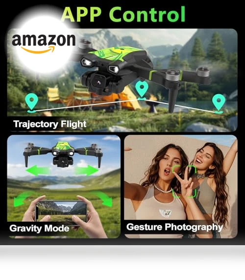 1080P Mini Drone with Brushless Motor — Drones, morlyrctooy