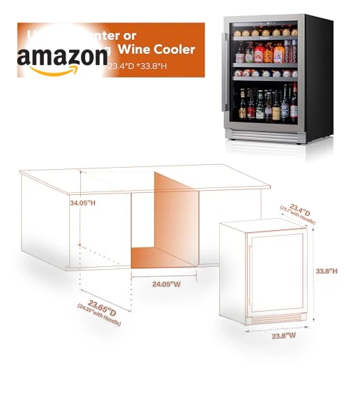 24 Inch Beverage Refrigerator — Drink Coolers, Ca'Lefort