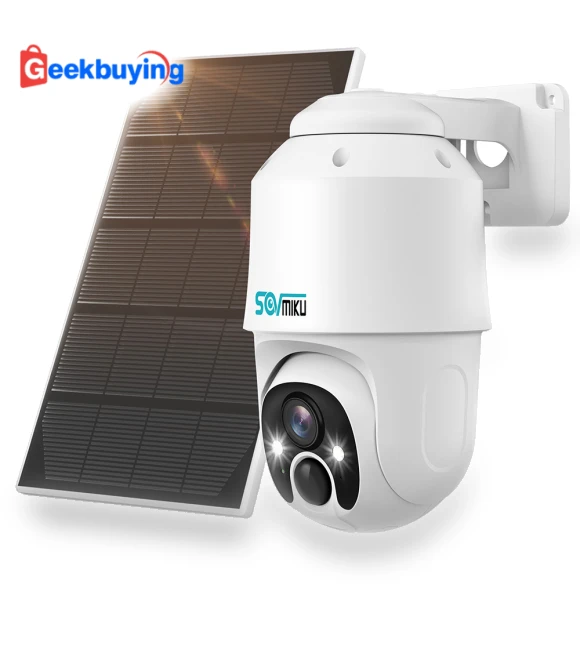 2K Solar Security Camera — Security Cameras, SOVMIKU