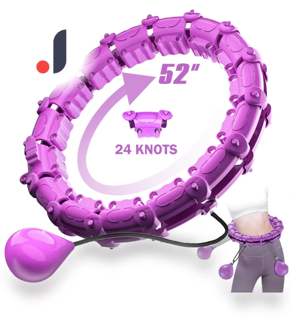 Adjustable Smart Fitness Hoop — Fitness & Activity Monitors, Two light chasing boys