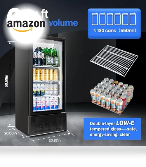 Commercial Beverage Refrigerator — Drink Coolers, BINGERMA