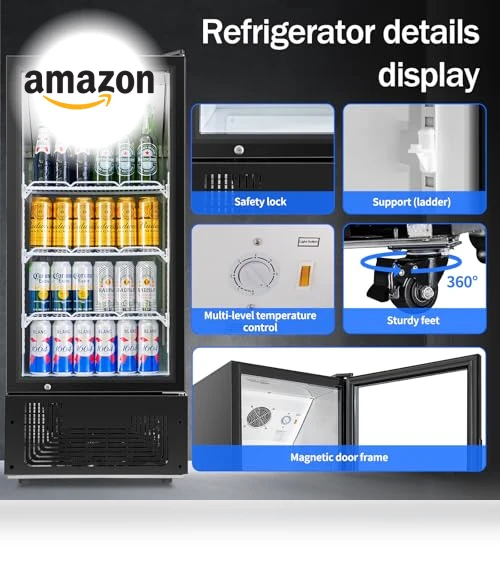 Commercial Beverage Refrigerator — Drink Coolers, BINGERMA