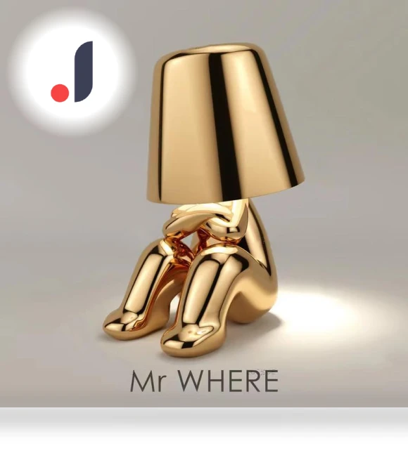 Little Golden Man Table Lamp — Lighting Accessories, AKA002