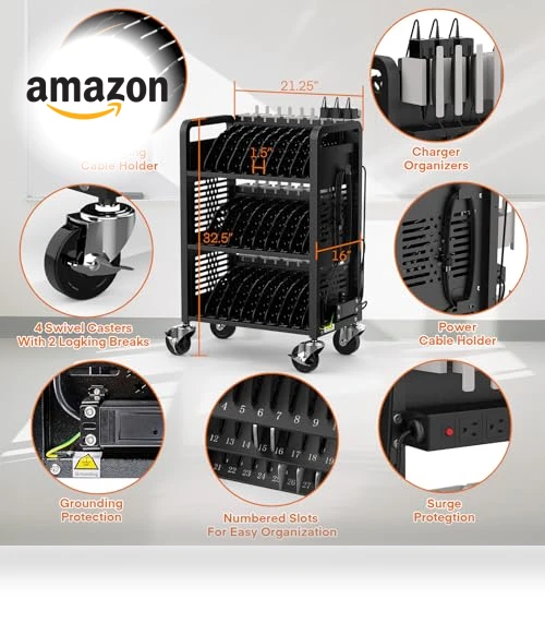 Mobile Charging Cart — EV Charging Accessories, Metateel