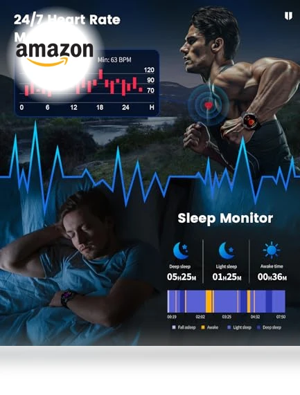 Smart Watch with Flashlight — Wearable Accessories, LIGE