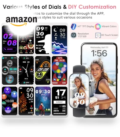 Smart Watch with Health Monitoring — Smartwatches, VUHIGIB