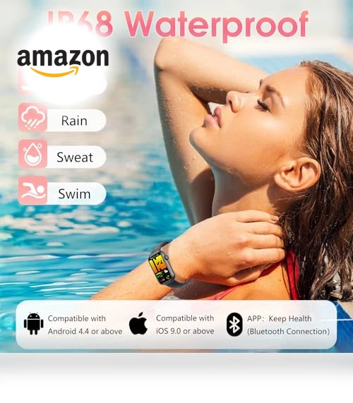 Smart Watch with Health Monitoring — Smartwatches, VUHIGIB