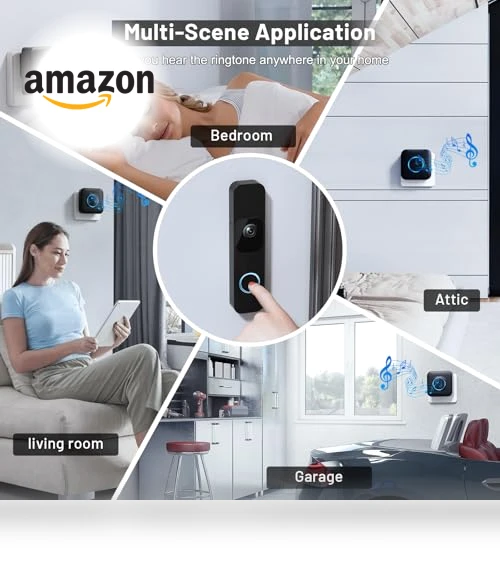 Wireless Doorbell Chime — Kits, BITIWEND
