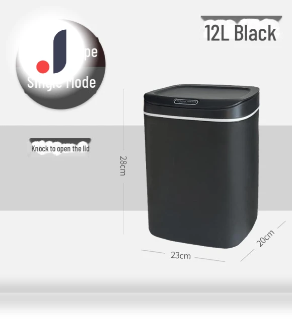 Automatic Touch Sensor Trash Bin — Kitchen Cans, StrideBox