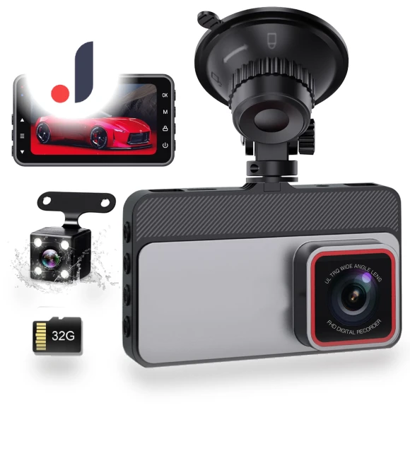 Front and rear dash cam — Dashboard Cameras, Zen-Japan Electronics