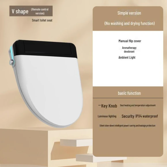 Fully Automated Smart Toilet Seat — Bathroom Essentials, WoW Home