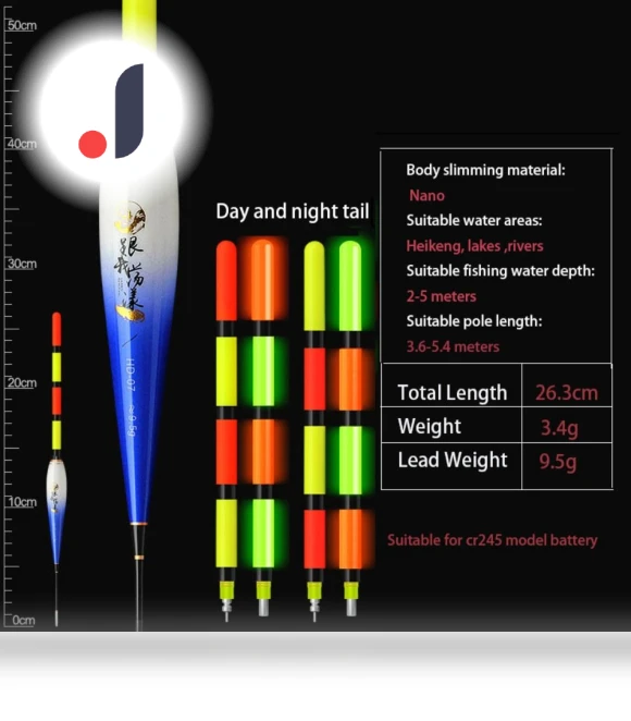 High Sensitivity Electronic Fishing Float LED — Bite Indicators, RenovaMee