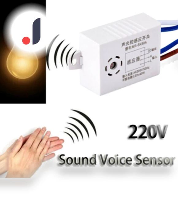 Intelligent Sound Voice Sensor Light Switch — Dimmer Switches, AVE