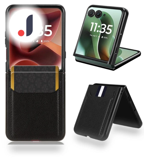 Leather Phone Case with Card Holder — Basic Cases, Smartwatch 2025