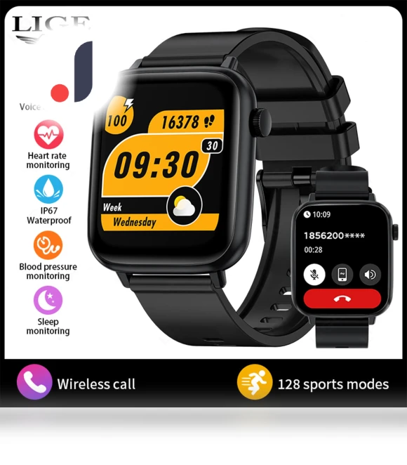 Smart Watch with Touch Screen — Smartwatches, LIGE