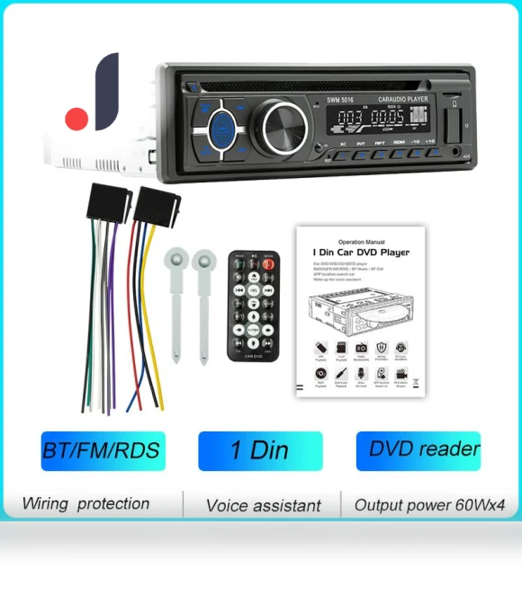 Universal 1 Din BT Car DVD Player — Car Installation Essentials, AutoSphere
