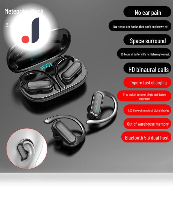 Wireless TWS Sports Bluetooth Earbuds — In-Ear Headphones, AI Supermarket