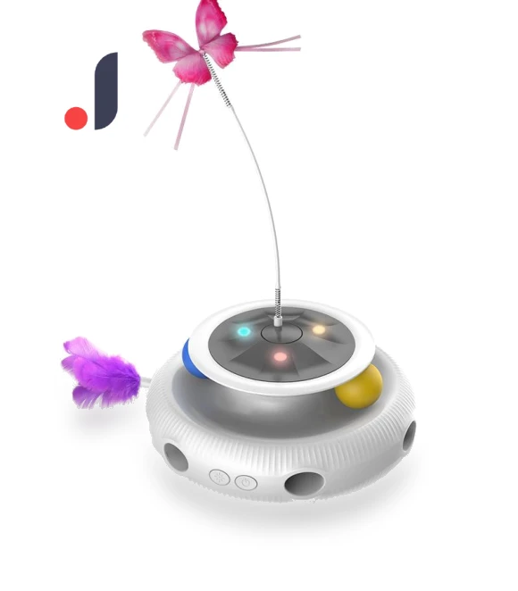 3-in-1 Electric Cat Toys Self Hi Cat Teaser — Cat Playthings, Smart Pet Supplies