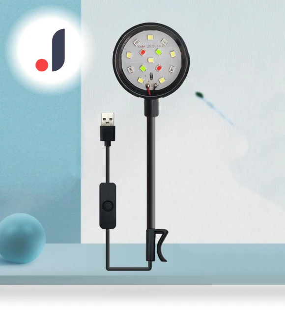 Aquarium LED Light with Adapter — Lights, Pet daily necessities