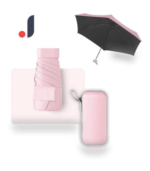 Folding Smartphone UV Protection Parasol — Folding, Japan Select