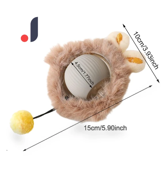 Interactive Cat Toy Ball — Cat Playthings, Smart Pet Supplies