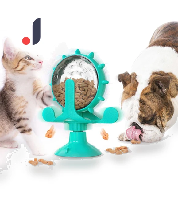 Interactive Pet Feeding Wheel Toy — Slow Feed, Smart Pet Supplies