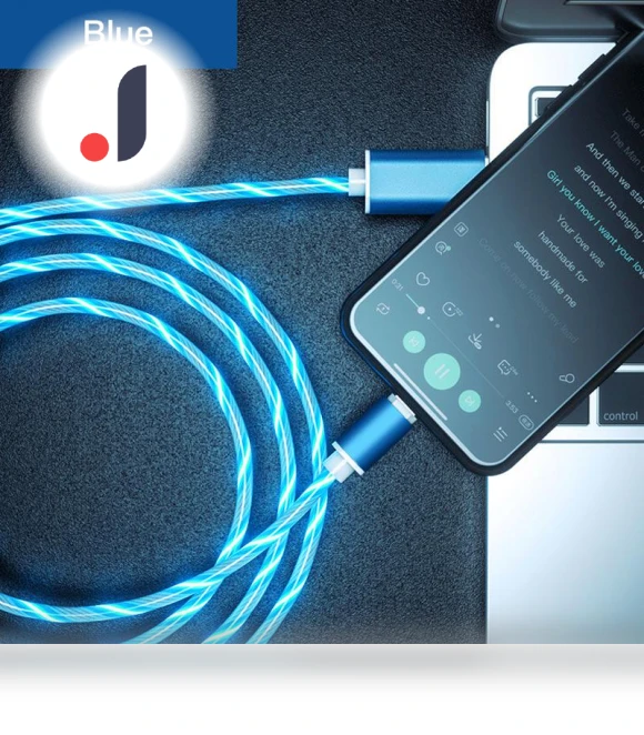 Micro Glowing Charging Cable — Cables, AVE