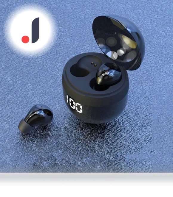 Mini Invisible Bluetooth Earbuds — In-Ear Headphones, VITA Dogdog Smartwear