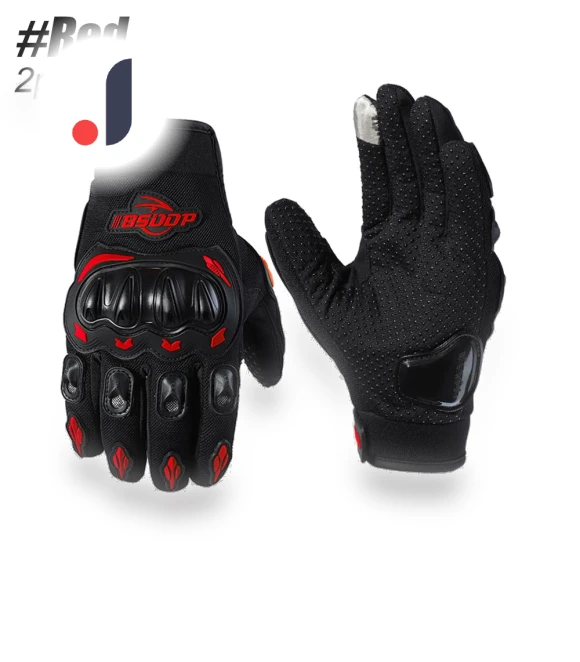 Motorcycle Gloves with Touchscreen — Gloves, Binchi Outdoor Equipment