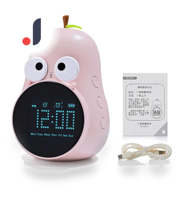 Smart Alarm Clock with Cute Cartoon — Alarms & Clocks, Factory Discount Outlet